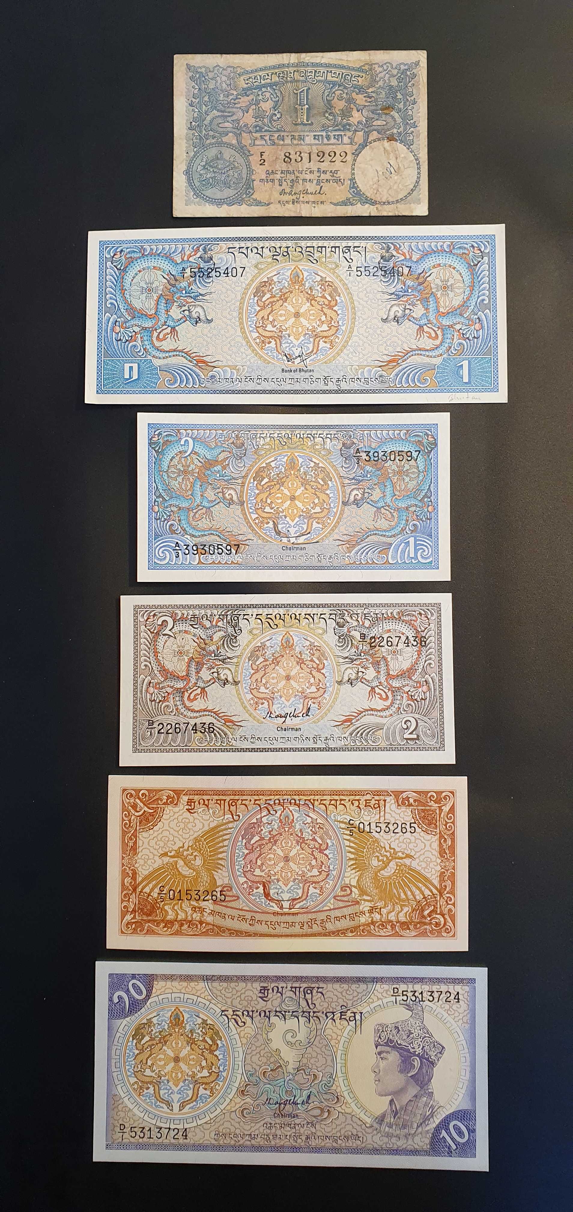 Notas de banco de diversos países do mundo
