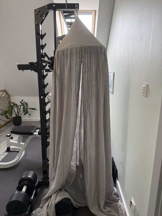 Baldachim  do łóżeczka Sebra