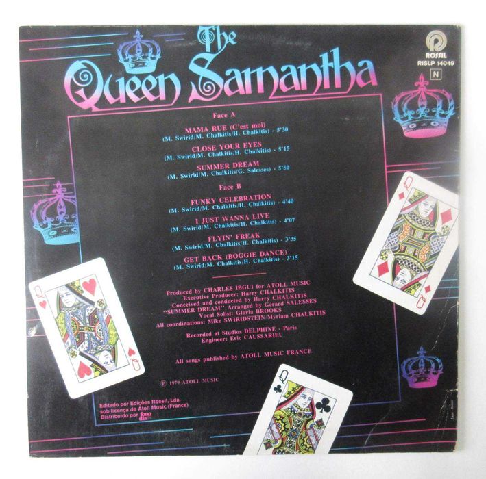 QUEEN SAMANTHA - Queen Samantha (LP)