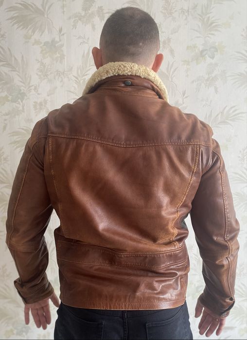 Вінтажна куртка Авіатор DAVID MOORE  XXXl