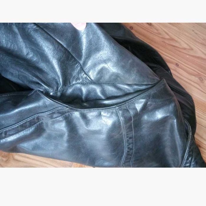 Płaszcz skórzany męski naturalna skóra