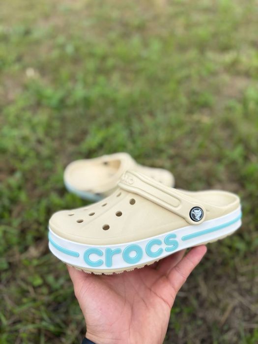 Купить Crocs Crocband bayaband Женские кроксы,крокси ,сірі  баябенд
