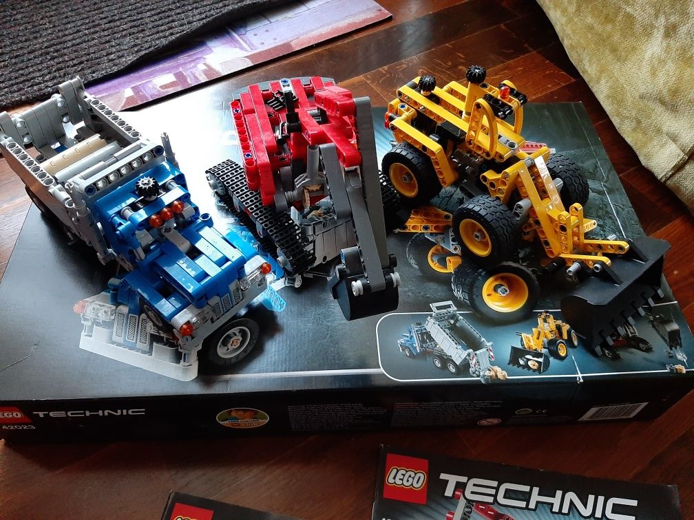 Klocki Lego Technic 3w1 42023 maszyny budowlane - UNIKAT