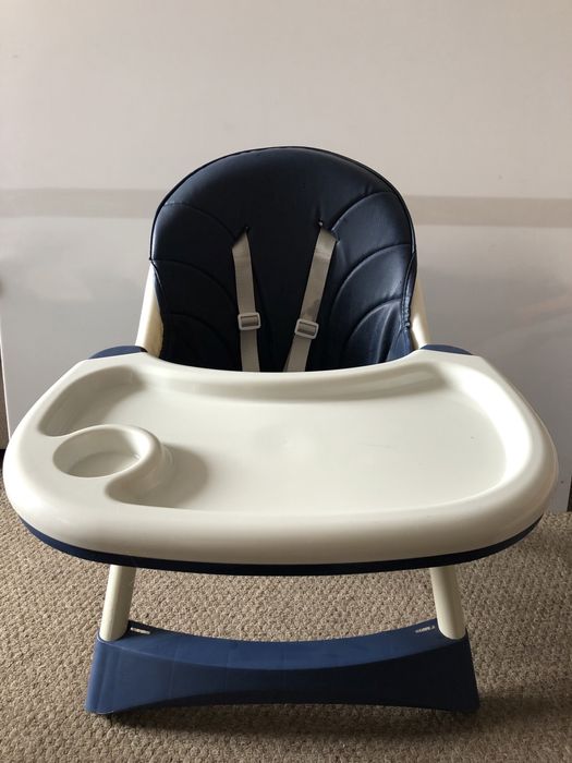 Fotelik do karmienia krzeselko z podstawka dla dziecka malucha bdb