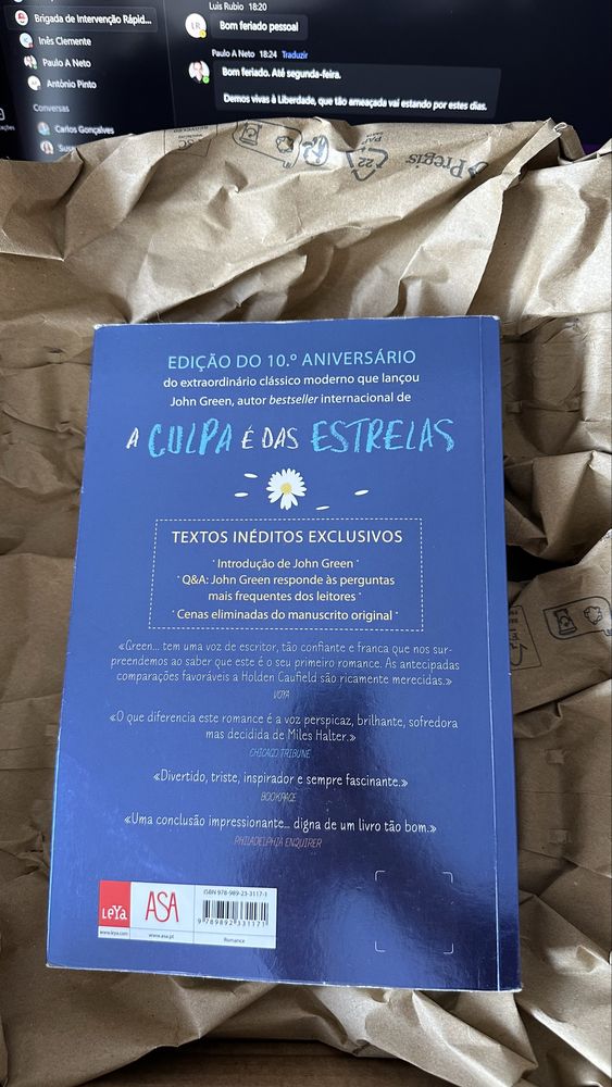 Livro ‘À procura de Alaska’