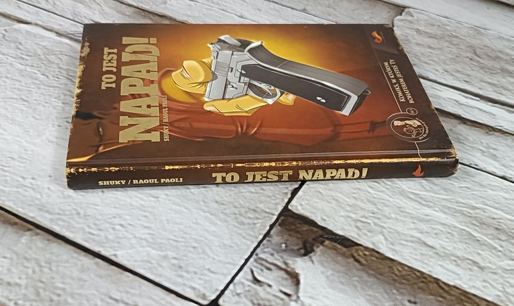 To jest napad! Shuky / Raoul Paoli - komiks paragrafowy