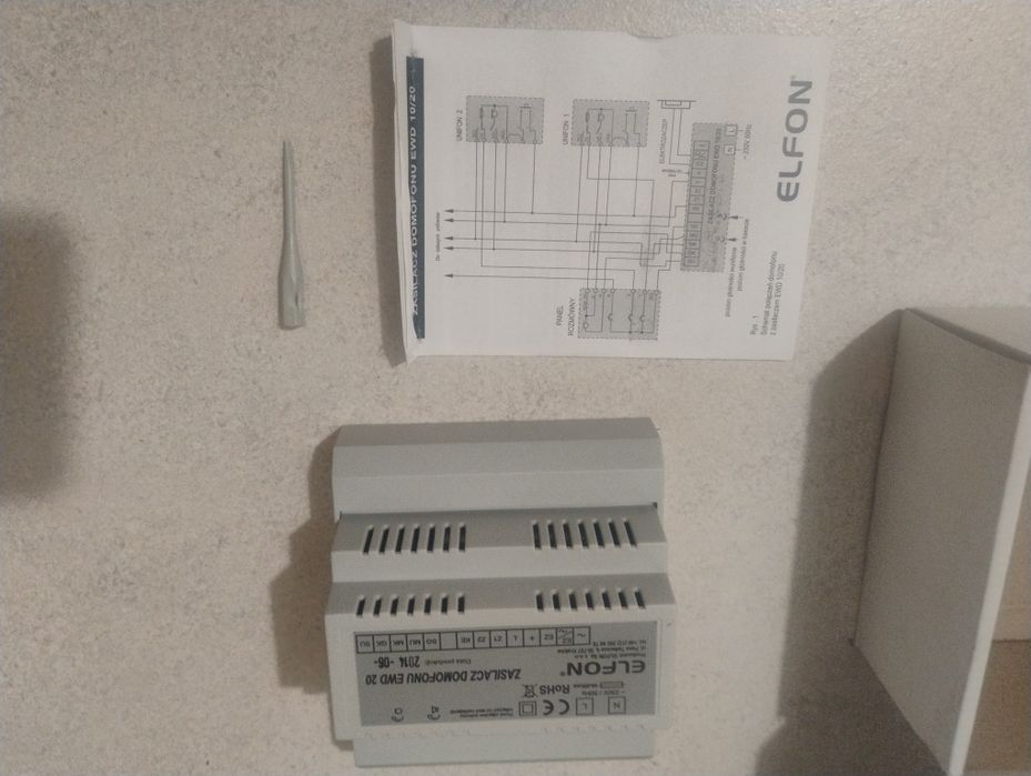 Zasilacz domofony Elfon EWD 20