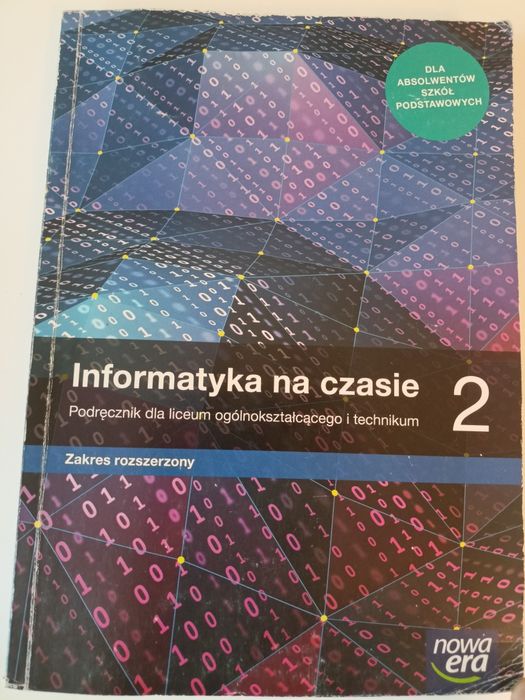 Podręcznik informatyka na czasie 2 zakres rozszerzony