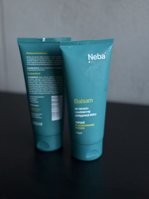 NEBA 2x Balsam do tatuazu i ciala 200ml (tatuaż, skora, pielegnacja)