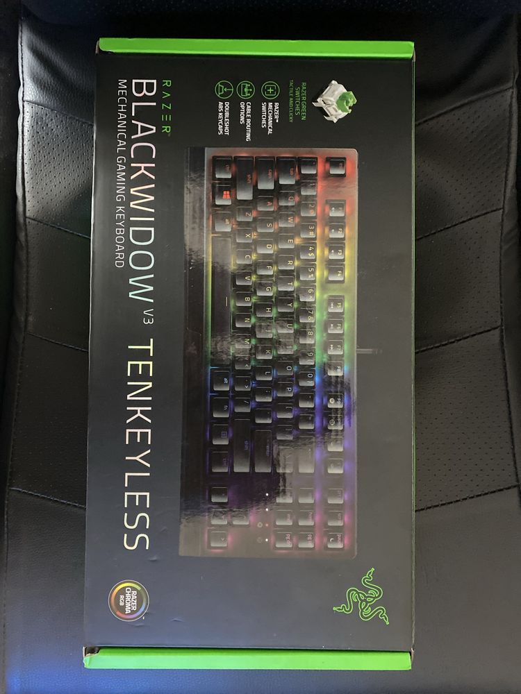 Клавіатура razer BLACKWIDOW v3 tenkeyless