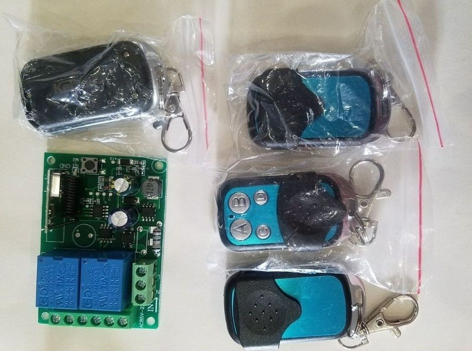 Радиореле. Реле с управлением через пульт. 220В