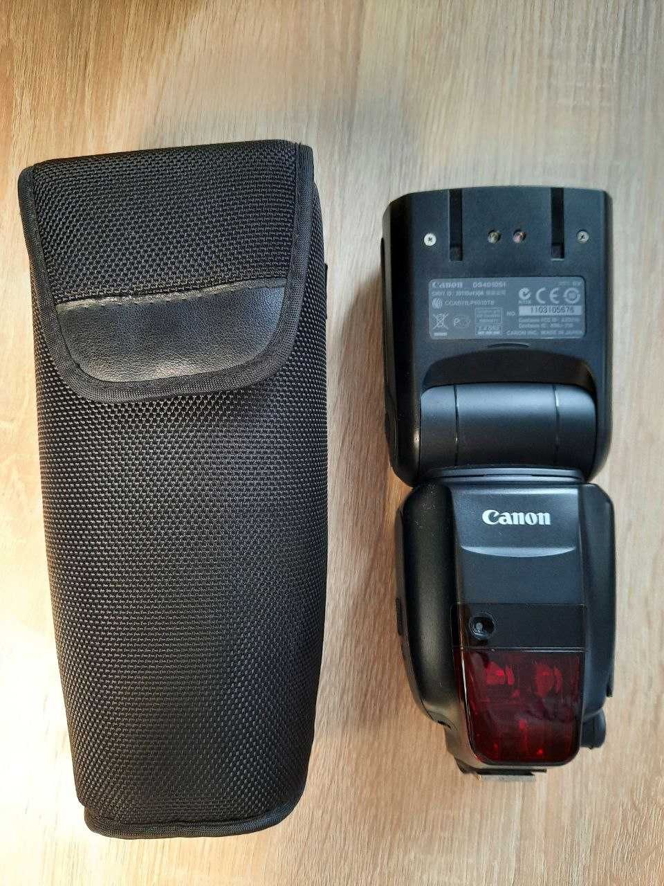 Вспышка Canon 600ex-rt и Canon 430ex II