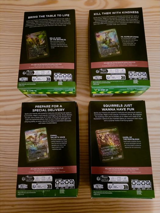 Bloomburrow Commander Decks