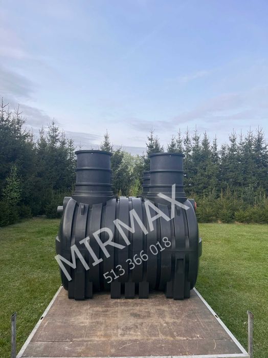 Biologiczna przydomowa oczyszczalnia ścieków 3000l 4-6os z drenażem