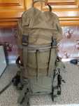 Mochila militar antiga do Exército Austríaco táctica de 20L - 35L