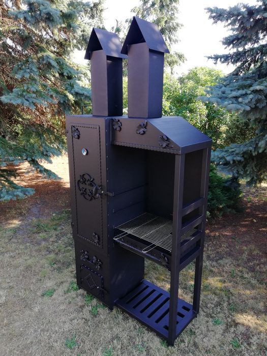 Wędzarnia Grill Smoker Wędzok Blacha 4 mm Solidna od Kowala BBQ