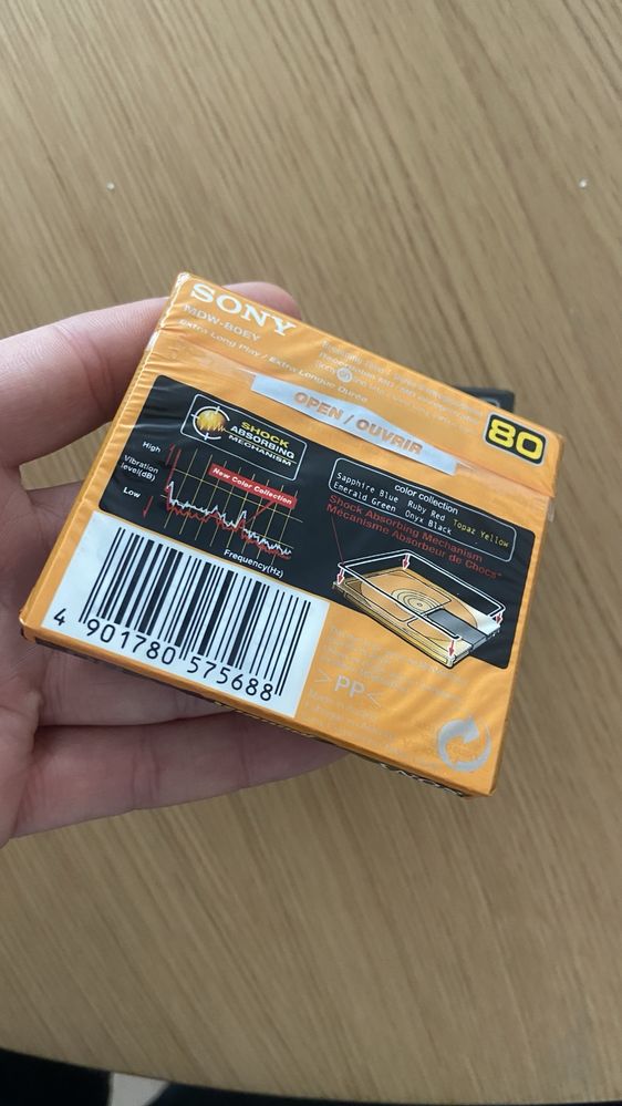 2 Minidisc Sony novos