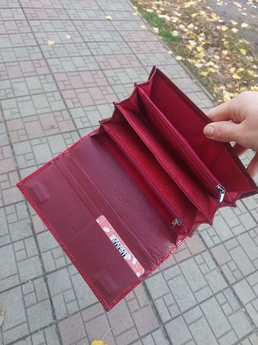 Гаманець жіночий Balisa шкіряний кошелек женский кожаный лаковый