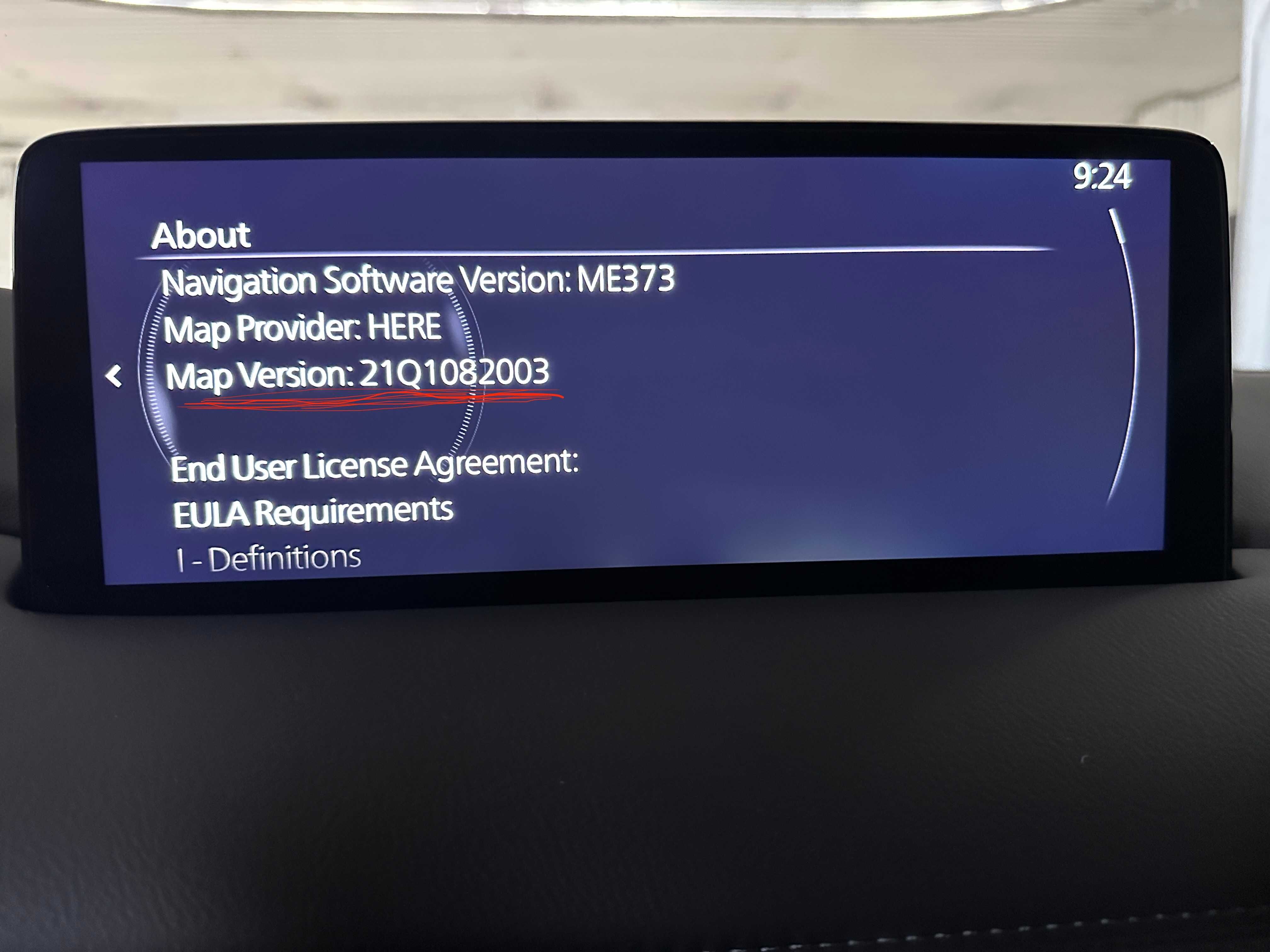 2024 Mazda Cx-5 / Cx-60 / Cx-90 карта навигации