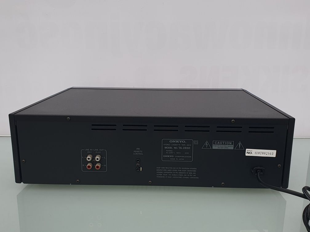 Magnetofon kasetowy Onkyo ta-2850 czarny