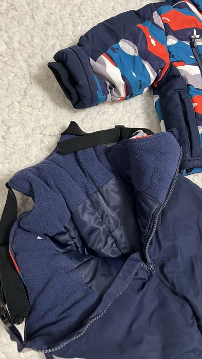 Теплий,зимовий комплект,комбінезон,куртка для хлопчика 74р