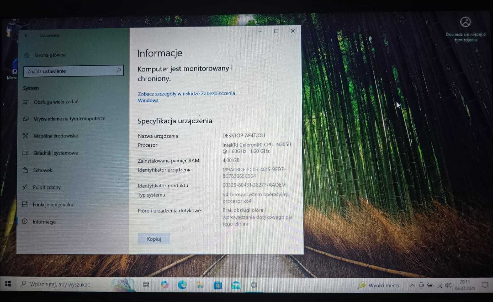 Laptop Asus R540S elektronika komputer notebook gotowy do pracy