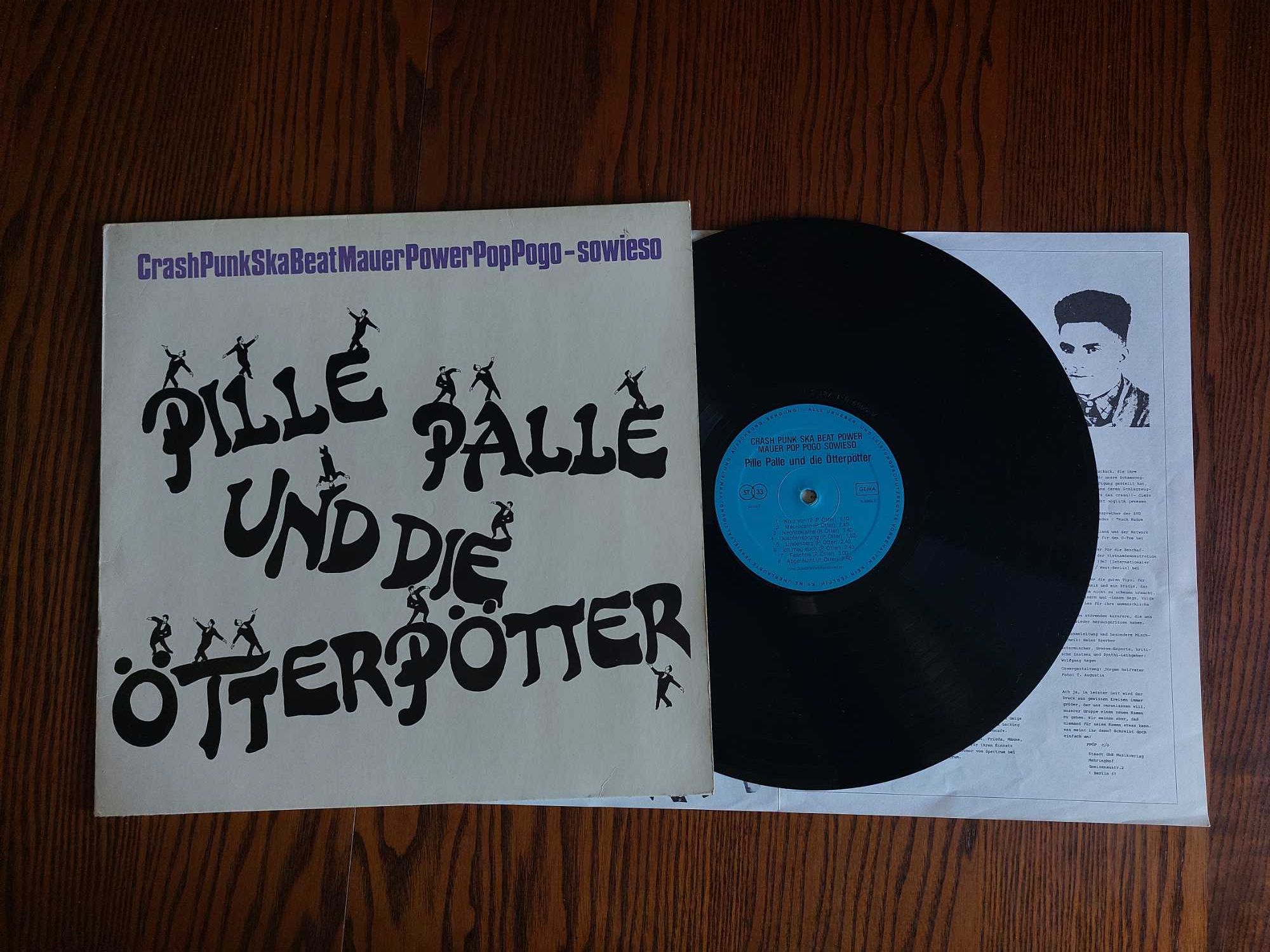 Pille Palle & Die Ötterpötter – Crash Punk Beat Mauer Power..LP 6009