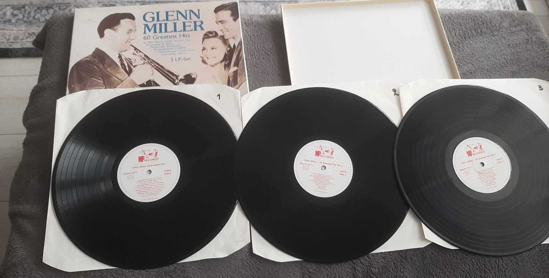 Glenn Miller "60 Greatest Hits" - 3LPs set box - płyta winylowa