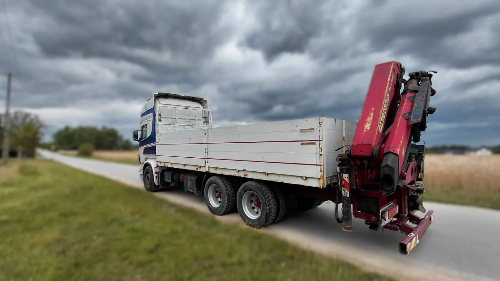 Scania R 620 AUTOAMT RETARDER 6X 4  HDS PALFINGRR EURO 5 5 ZAMIANA