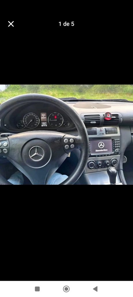 Mercedes c220 sport coupé evolution