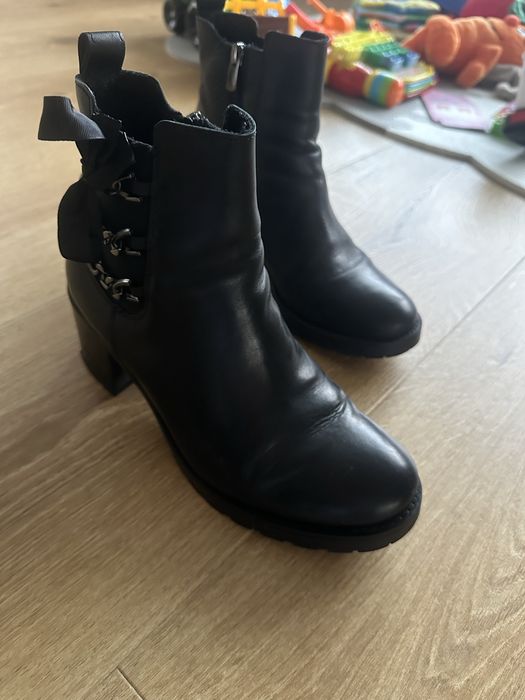 Lasocki botki 38 czarne
