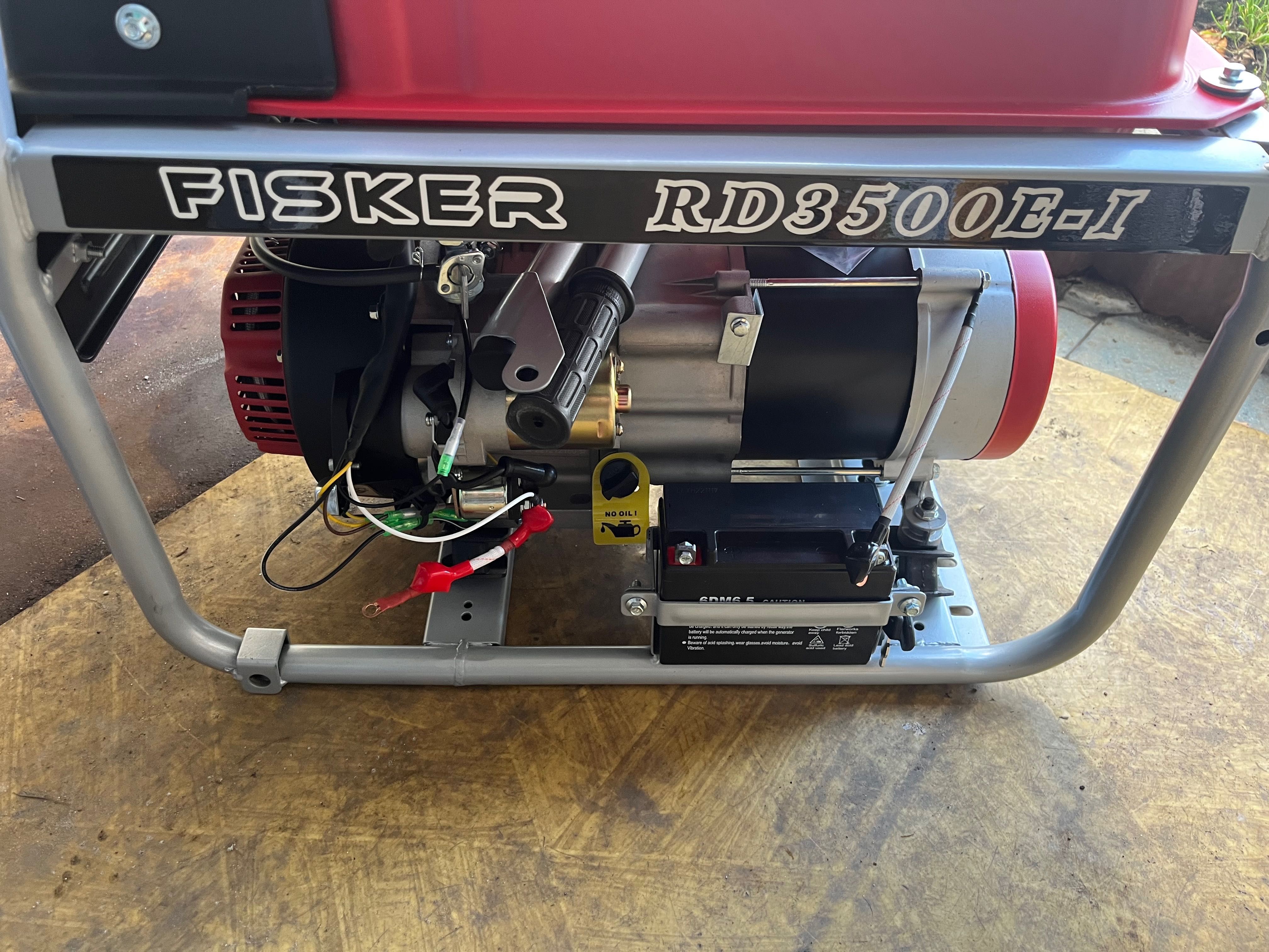Генератор бензиновий новий Fisker RD3500E-I
