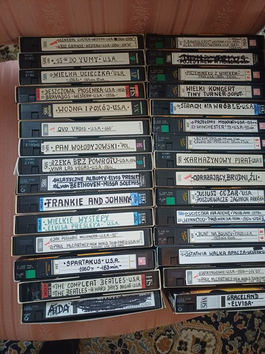 Stare kasety VHS