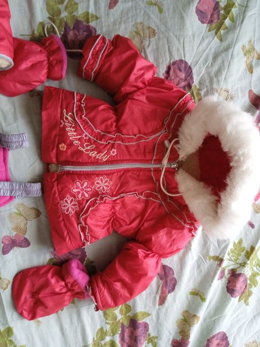 Зимова куртка штани комбінзон конверт до 1,5 роки трансформер