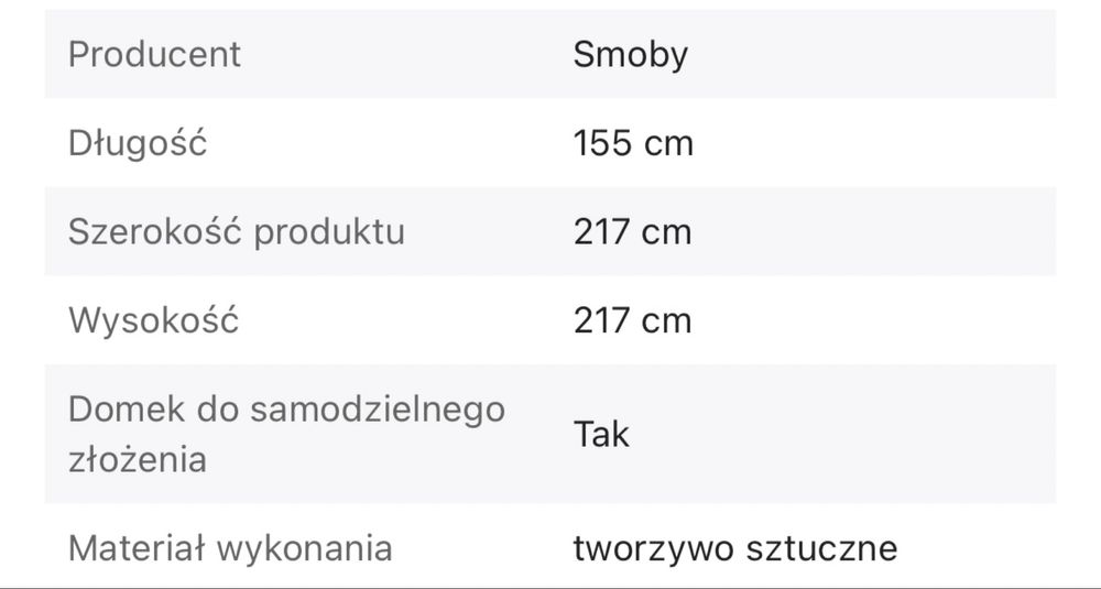 Domek dla dzieci