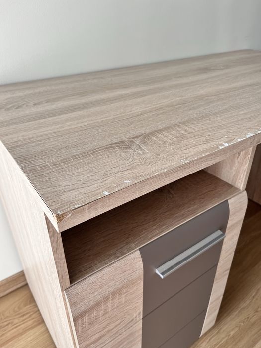 Biurko dąb sonoma meble forte champion 120x60 cm