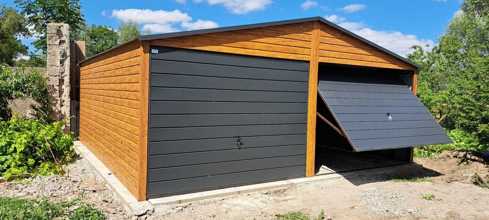 Garaż blaszany 6x5 PREMIUM inne wymiary Garaże Schowki