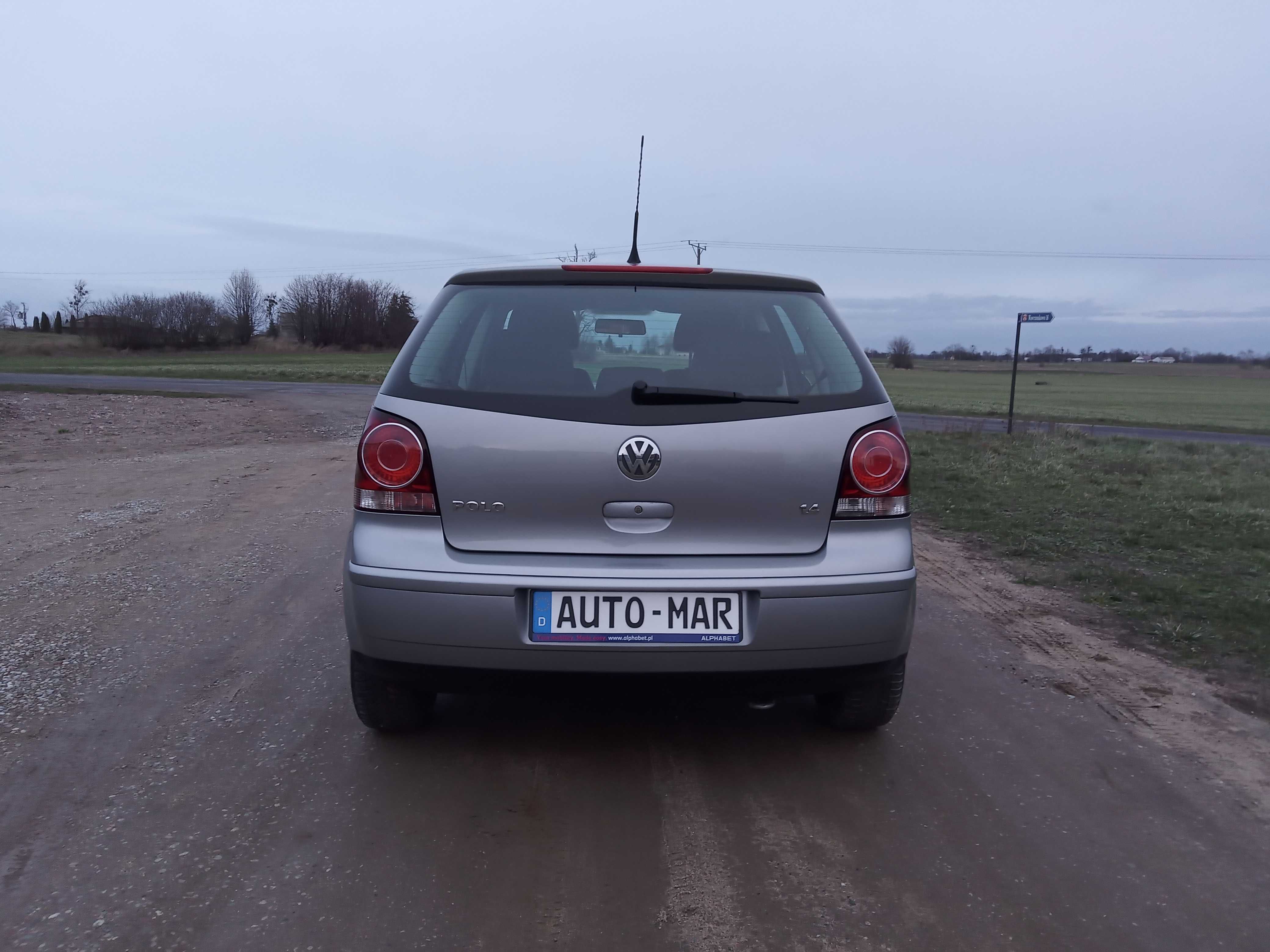 VW POLO LIFT 1.4 MPi 2007 rok Sprowadzony opłacony