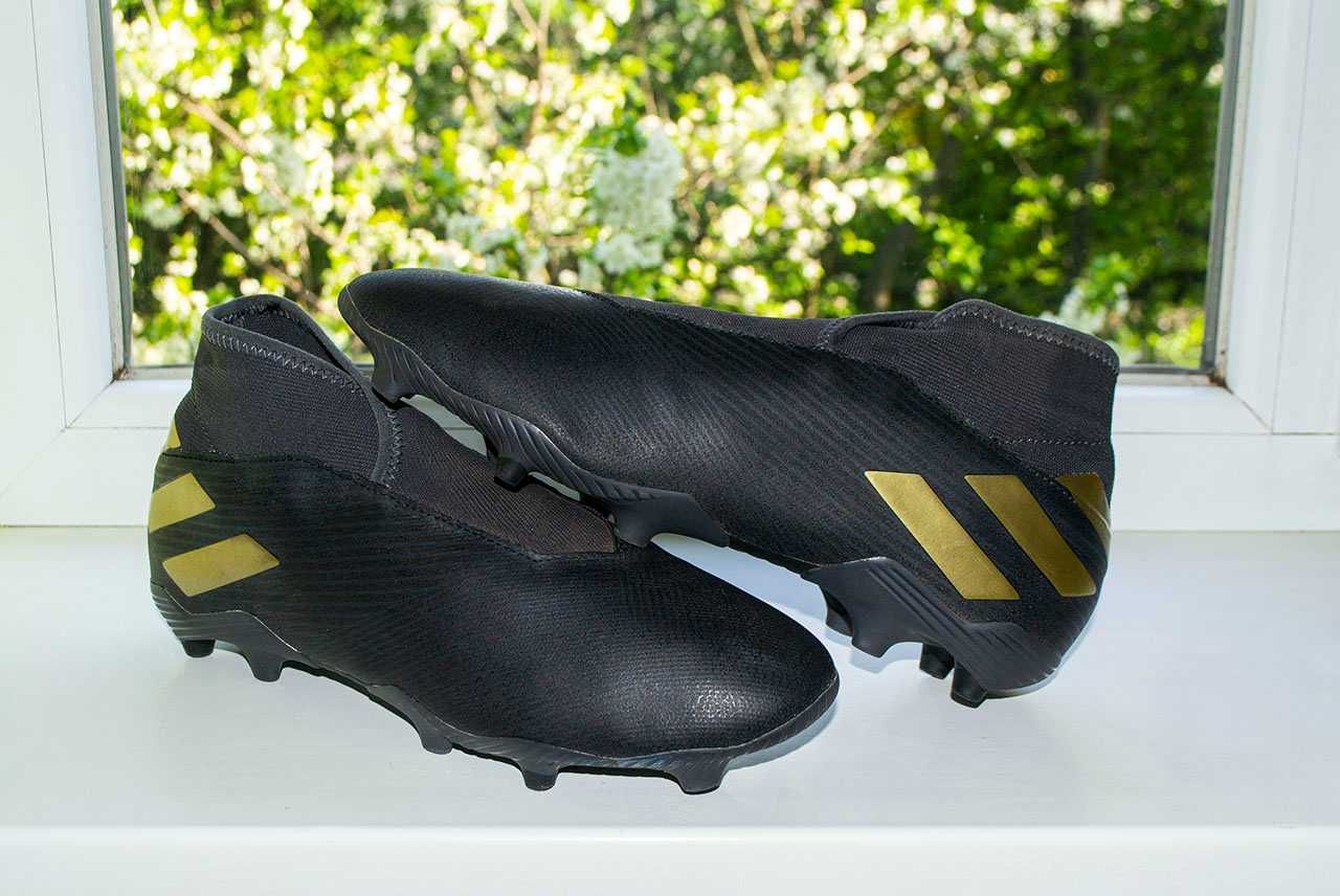 ‼️Буци, копочки Adidas Nemeziz 19.3 FG EF0371 Black/Gold 40 р оригінал