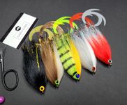 Hybrydka 22cm / mucha szczupakowa / pod spinning / 2x Hak