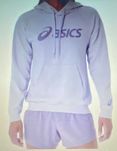 Nowa Damska Bluza Asics z kapturem rozmiar L fioletowa