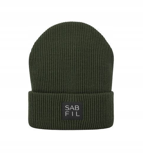 Polska Czapka Zimowa Beanie Zielona Khaki