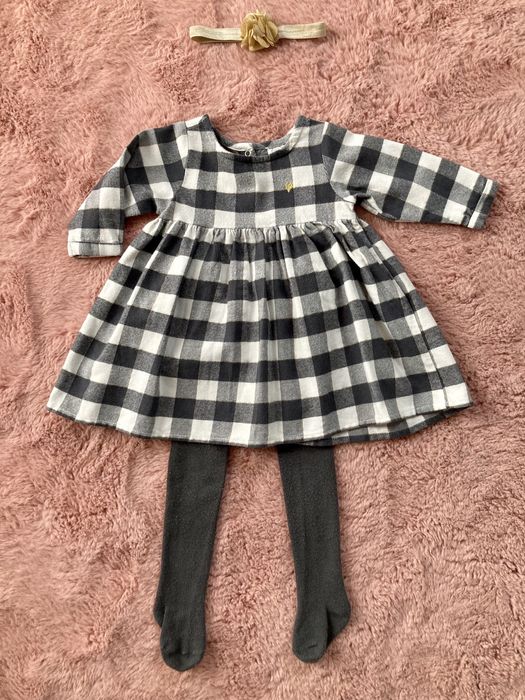 Elegancka sukienka dla dziewczynki z dodatkami r.68 Cool Club