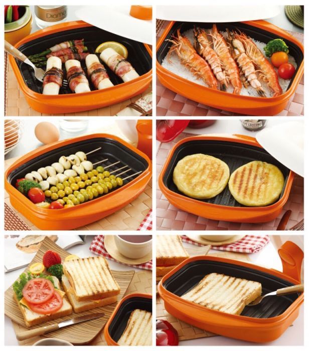 Grill Rangemate patelnia do grillowanie w mikrofali NOWOŚĆ