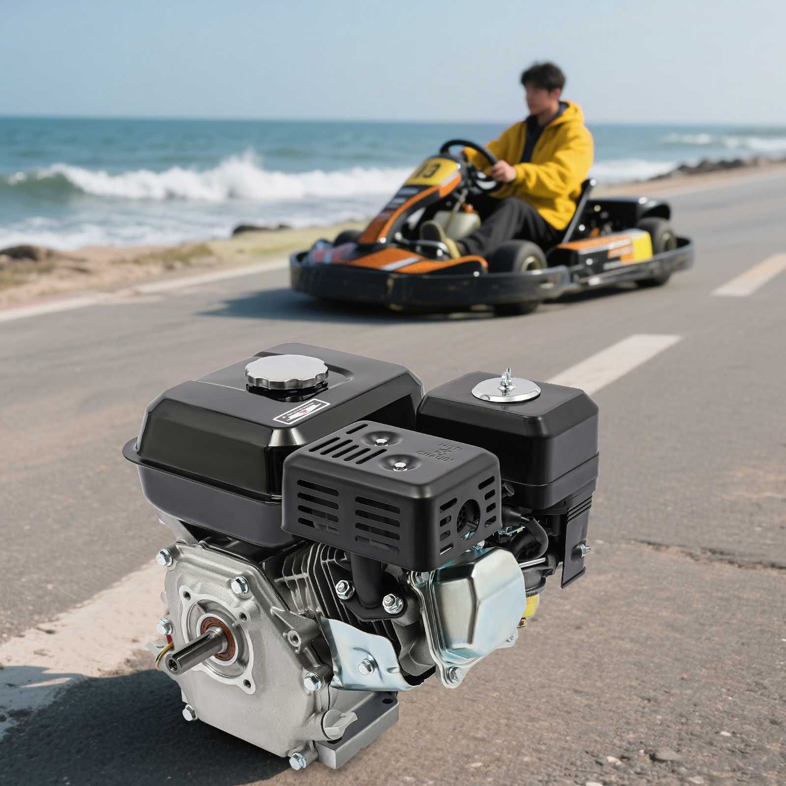 Motor multiuso movido a gasolina 212cc 4kw,
4 tempos, 7,5h
