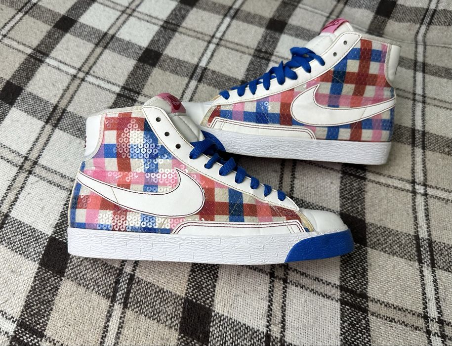 Унікальні вінтажні кросівки Nike Blazer SB mid розмір 40,5-41 / 26 см