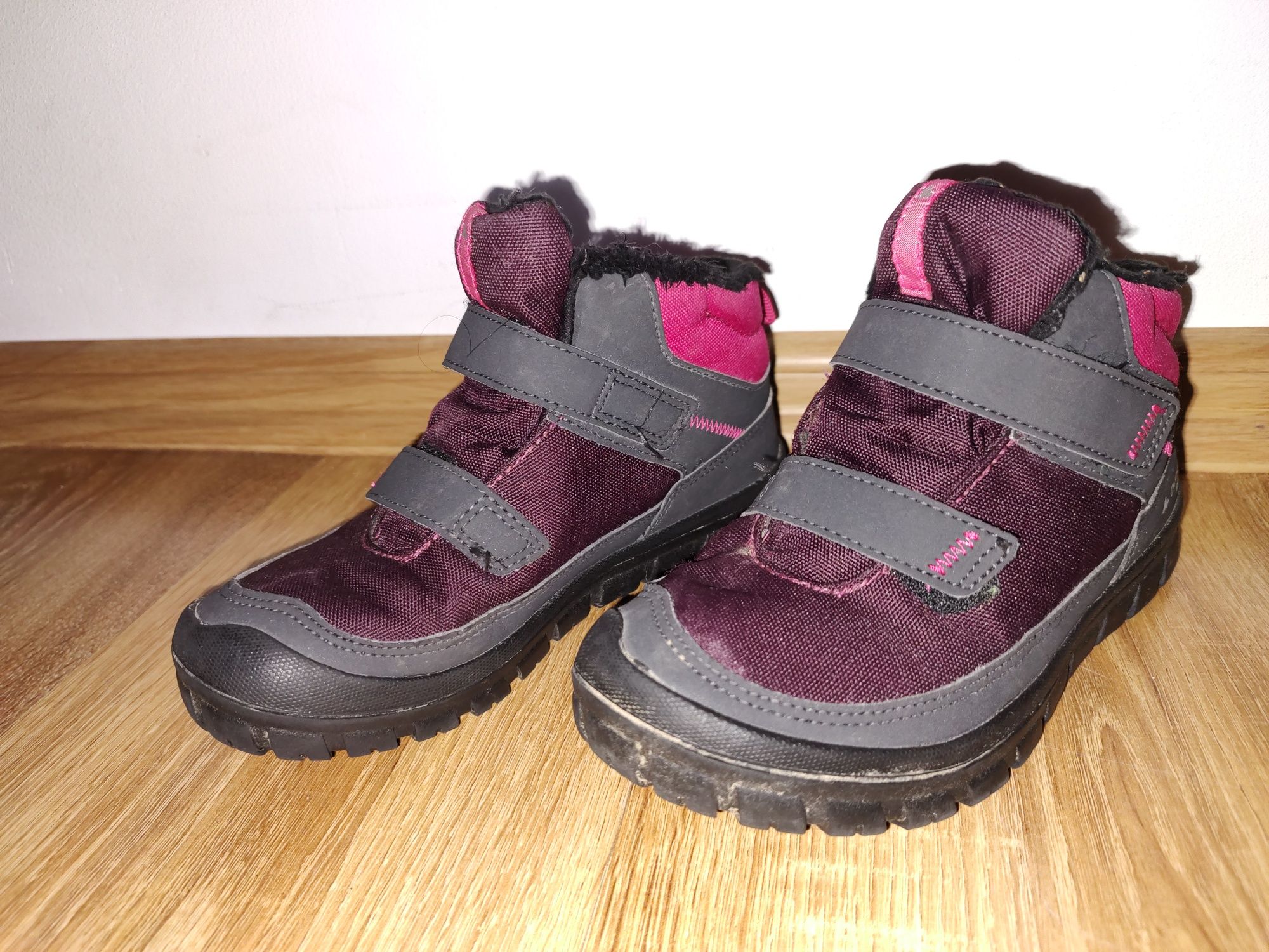 Ciepłe buty trekkingowe Quechua r.32 Decathlon