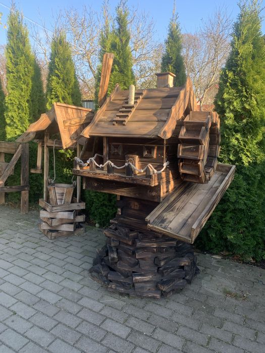 Młyny wodne drewniane