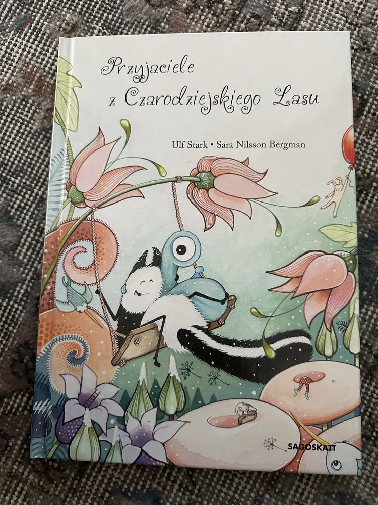 Książki 4 szt przyjaciele z zaczarowanego lasu lasu