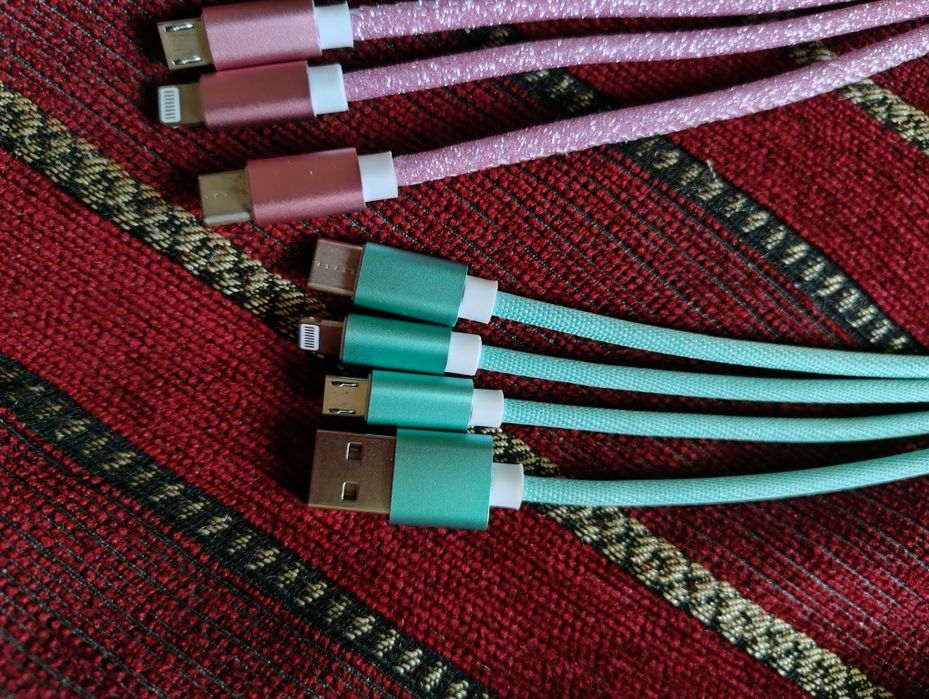 Кабель USB для бистрої зарядки 3 в1